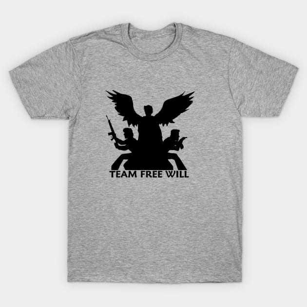 Team Free Will T-Shirt by Winchestered